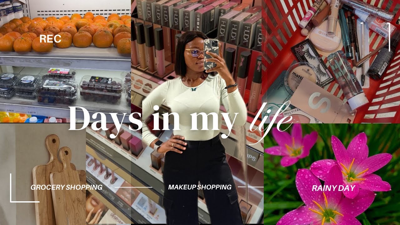 DAYS IN MY LIFE | I went makeup shopping | Traveled to Ogun state | Rainy day vlog
