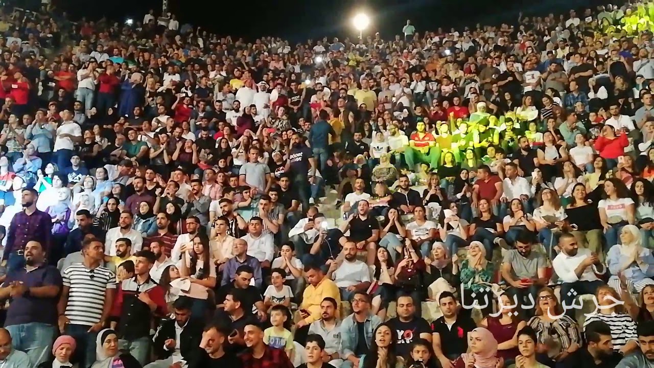 الفنان اسامه جبور مهرجان جرش ٢٠١٩ حفله روووووعه