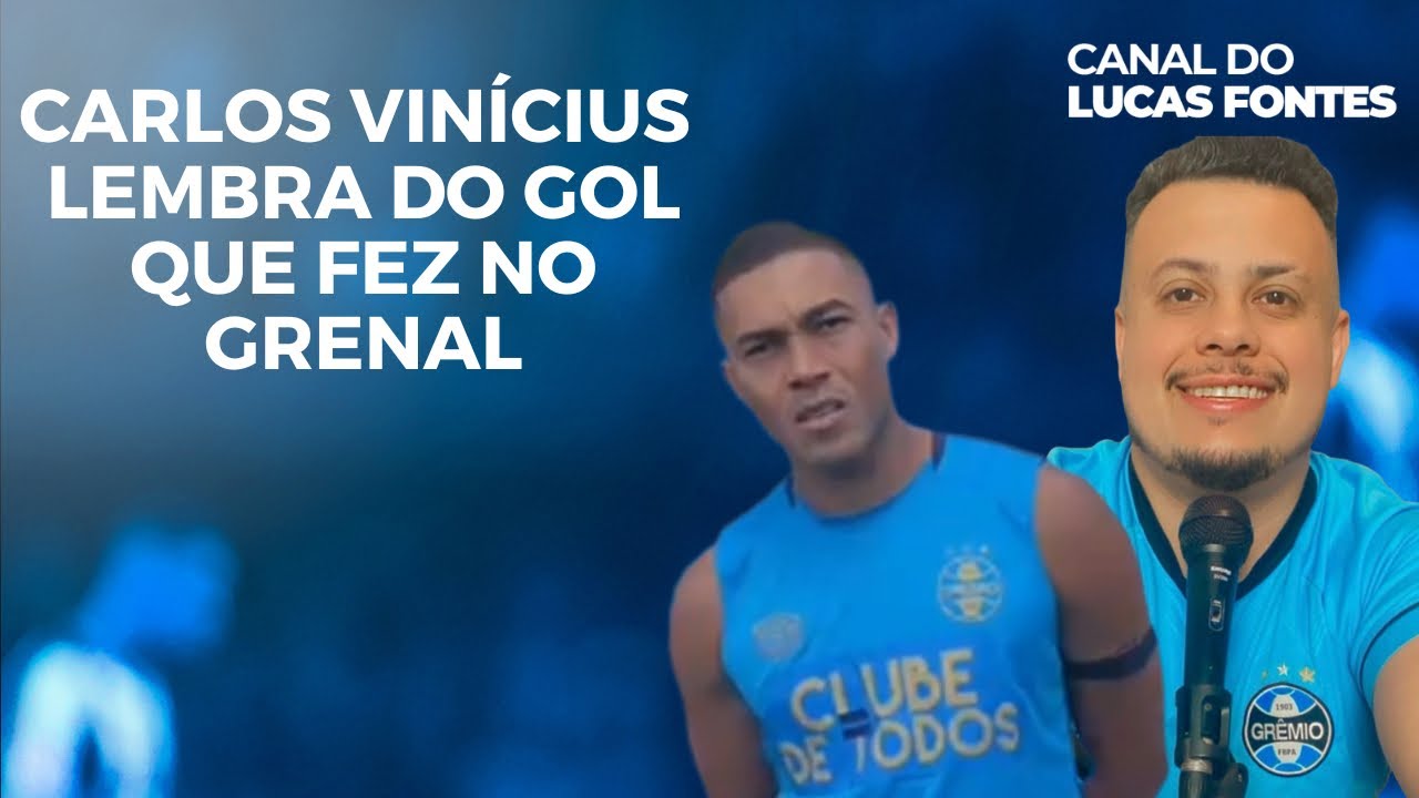 ENTREVISTA COMPLETA: C. VINÍCIUS FALA DO GRENAL E RENOVAÇÃO CONTRATUAL