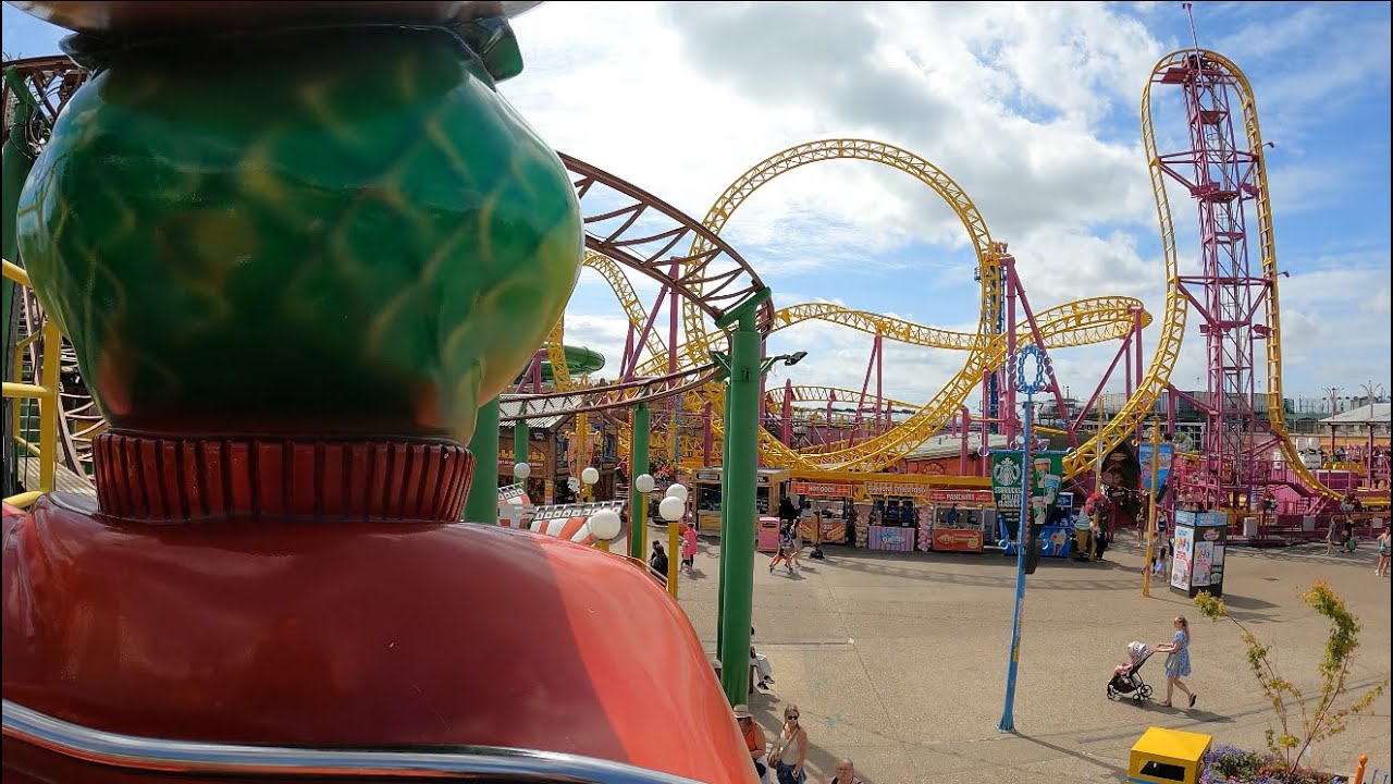 Onride: 'Green scream' 🎢 4K/POV 2025 - Adventure island