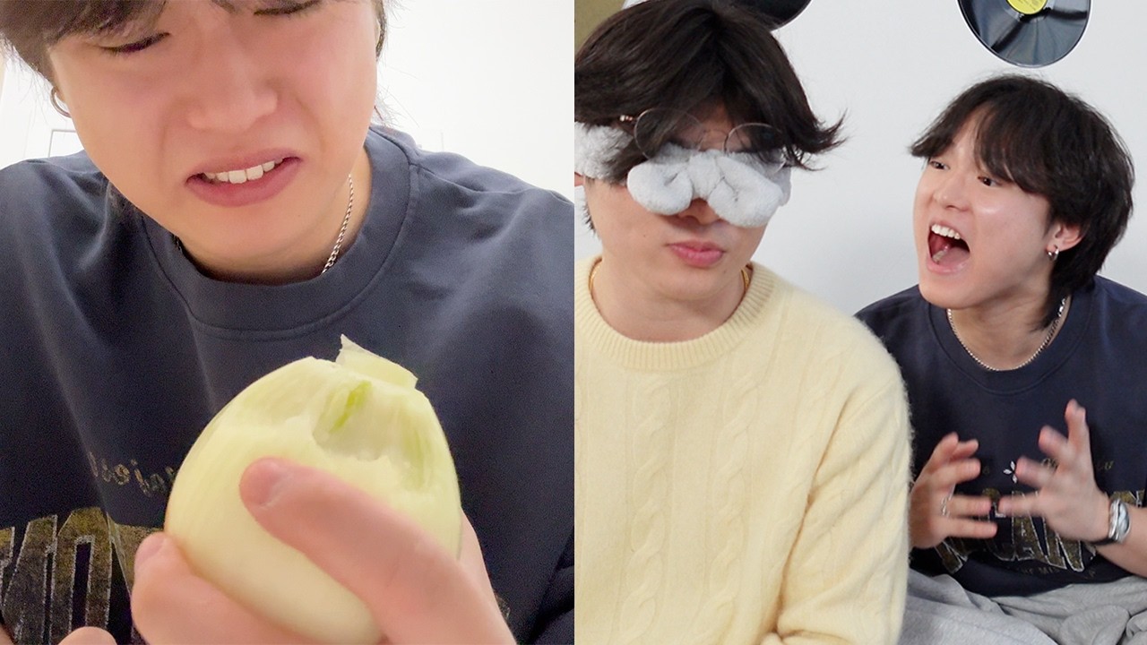 ONION BREATH PRANK ON MY BROTHERS