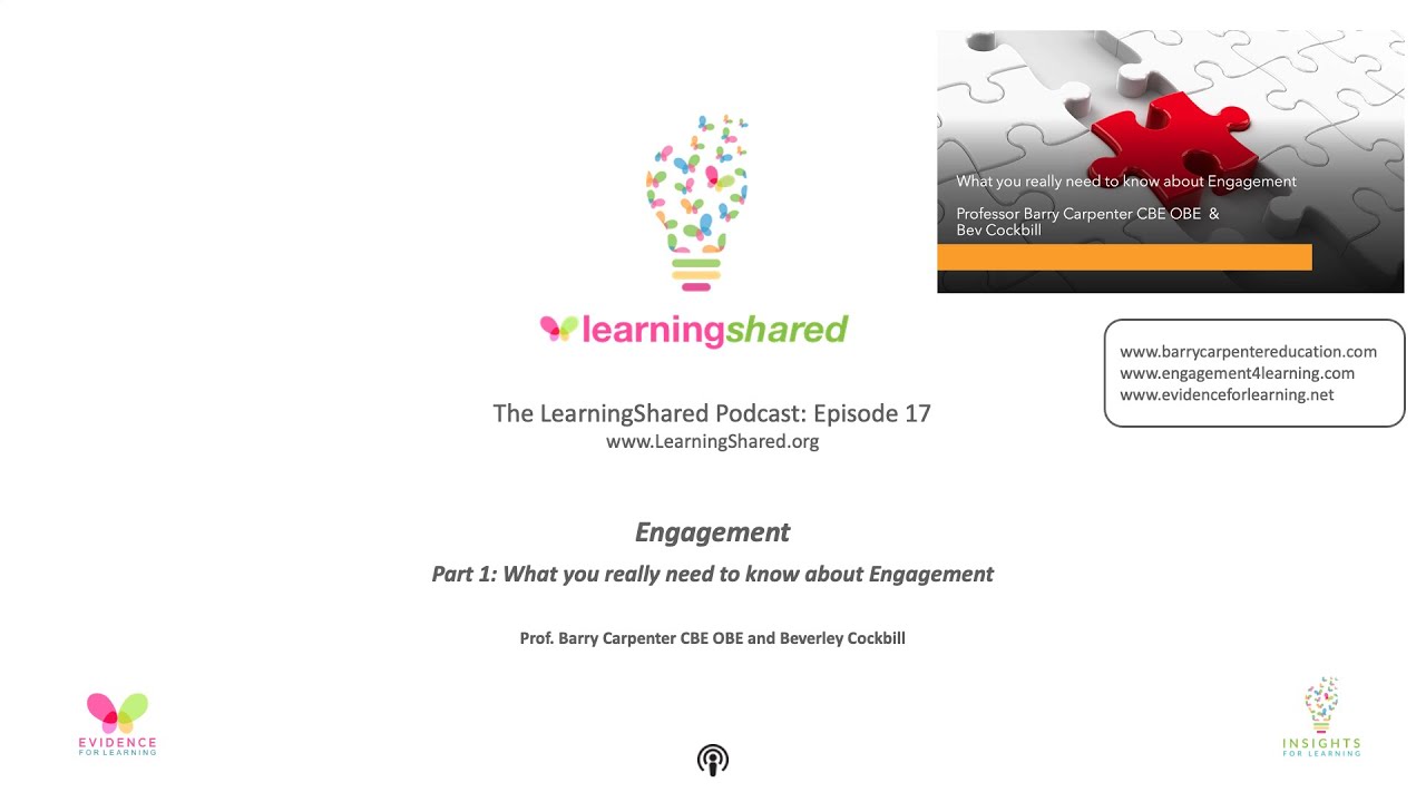 LearningShared Episode 17: Engagement (Part 1) - What you really need to know about Engagement