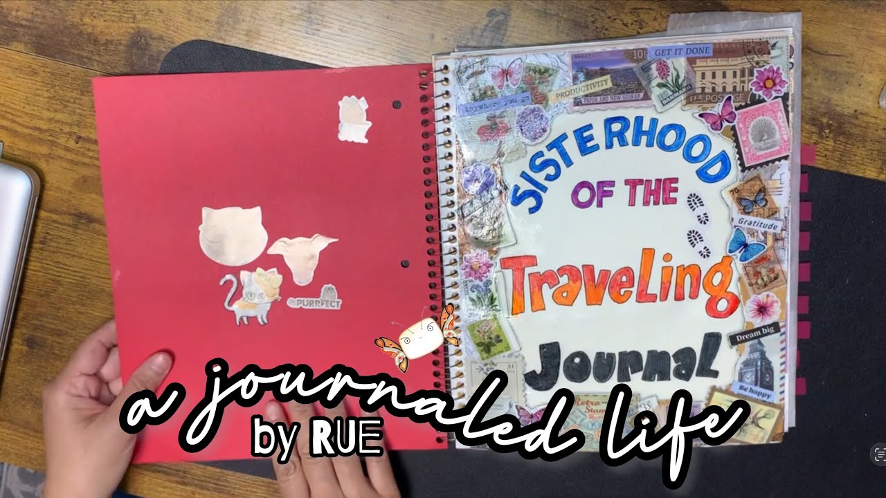 Episode 6 - Journal With Me (First Sisterhood of the Traveling Journal Set Up with Flip Through)