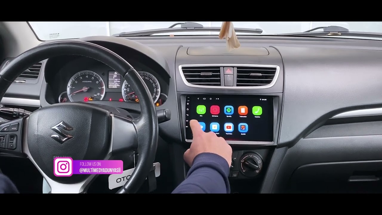 SUZUKI SWIFT MULTİMEDYA CARPLAY ANDROID AUTO