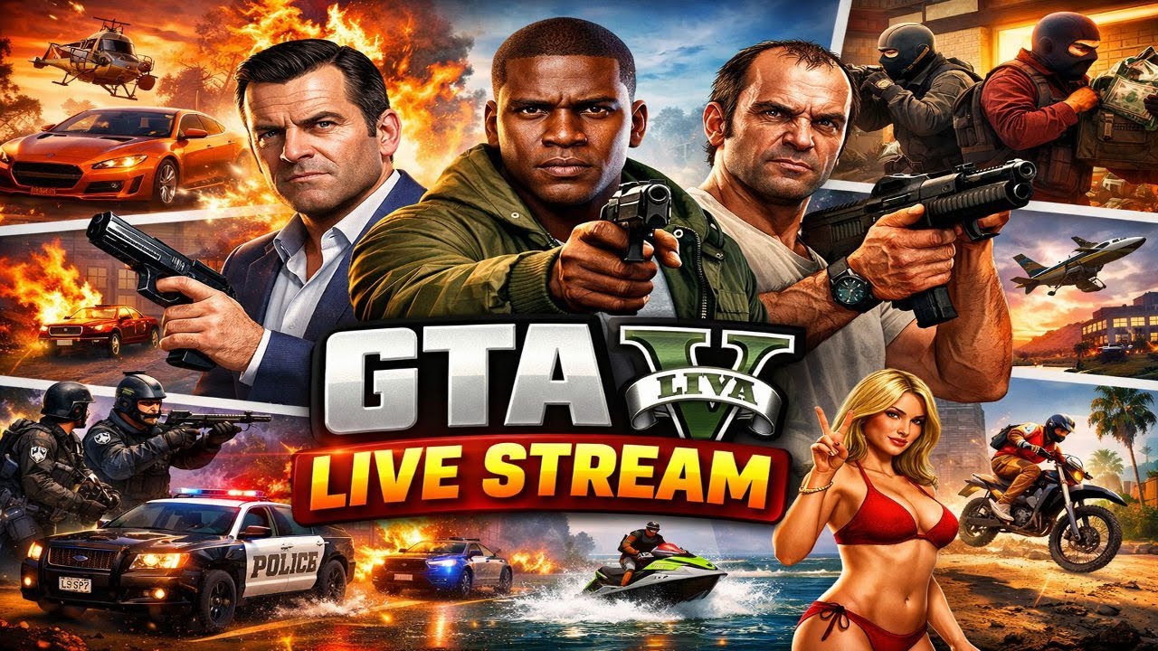 GTA 5 LIVE CRAZY MISSIONS,FUN GAMEPLAY | JOIN NOW