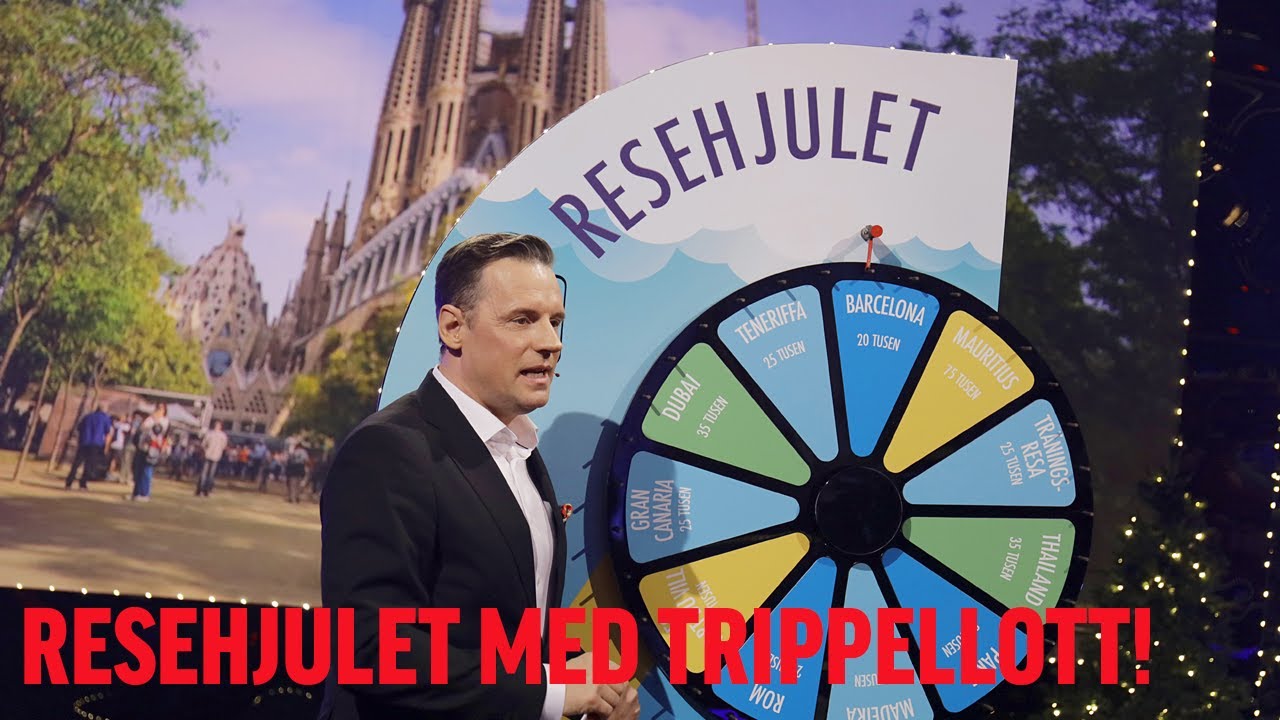 Spelar resehjulet med en Trippellott!