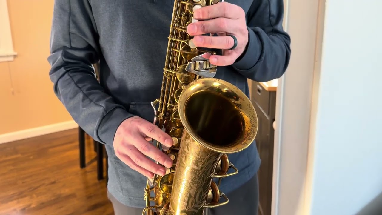 Conn 26M Connqueror Alto Saxophone Demo, www.dcsax.com