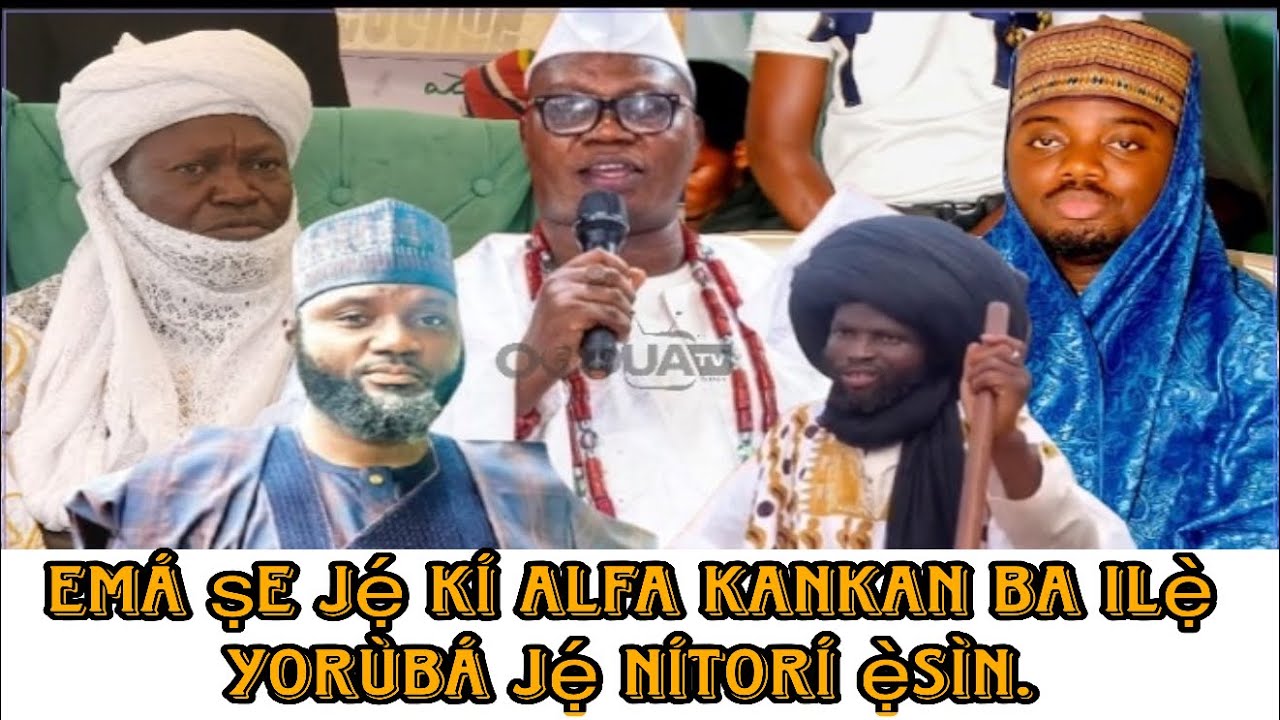 Idabobo ara wa pẹlu imọ-jinlẹ kii ṣe ohun buburu - Gani Adams ranse si awon Alfa lori oro isese..
