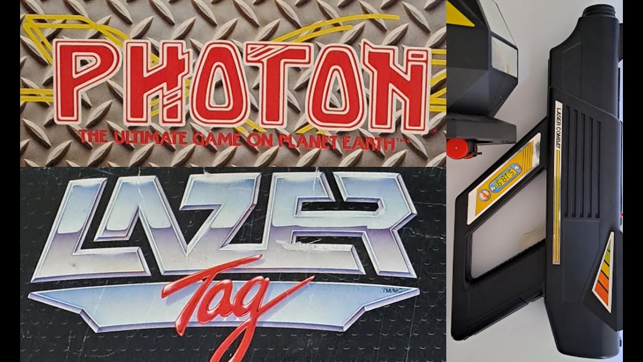 Lazer Tag! Photon! Panosh Laser Combat! Eighties Physical Pew Pew - Retro Toy Review