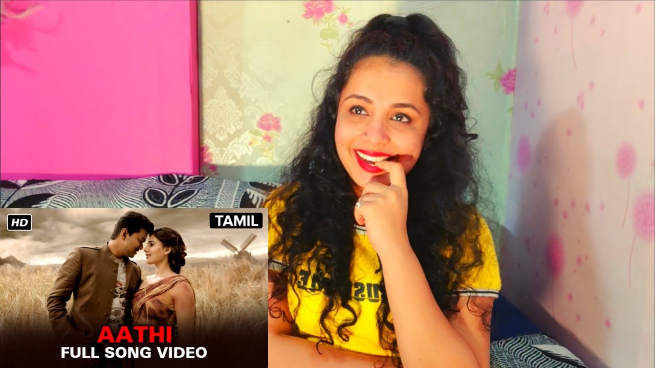 Aathi | Full Video Song | Kaththi | Vijay | Samantha Ruth Prabhu | Reaction