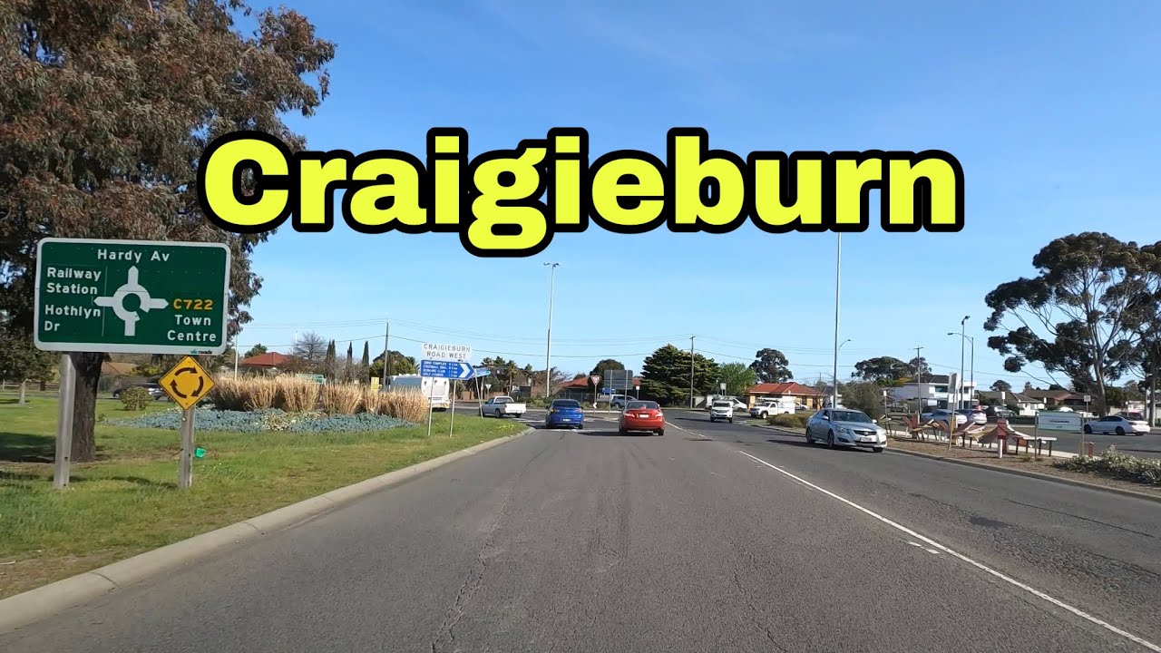 Craigieburn VIC | Road View Australia [4K]