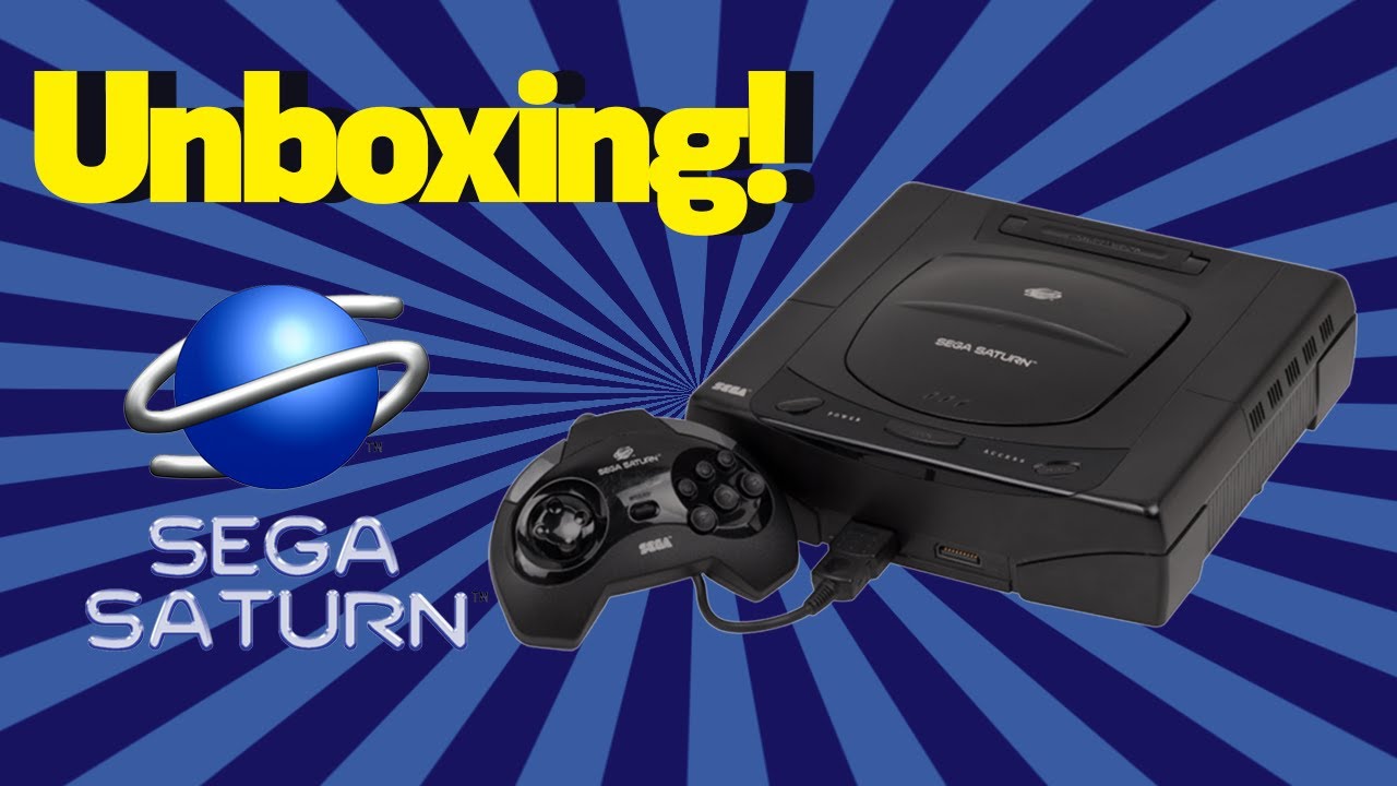 UNBOXING SEGA SATURN MEU PRIMEIRO VIDEOGAME!