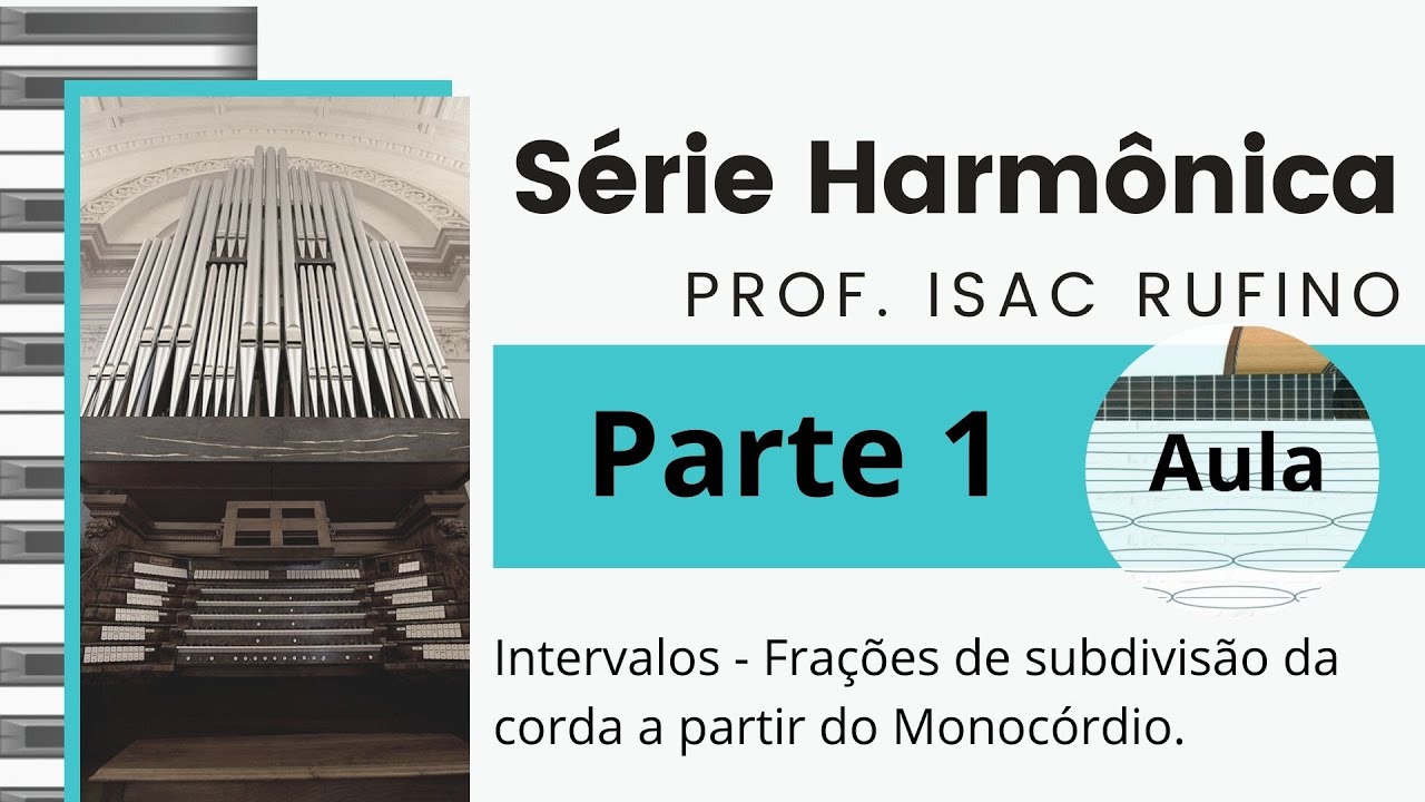 Série Harmônica - Parte 1 (Teoria Musical) Prof. Isac Rufino