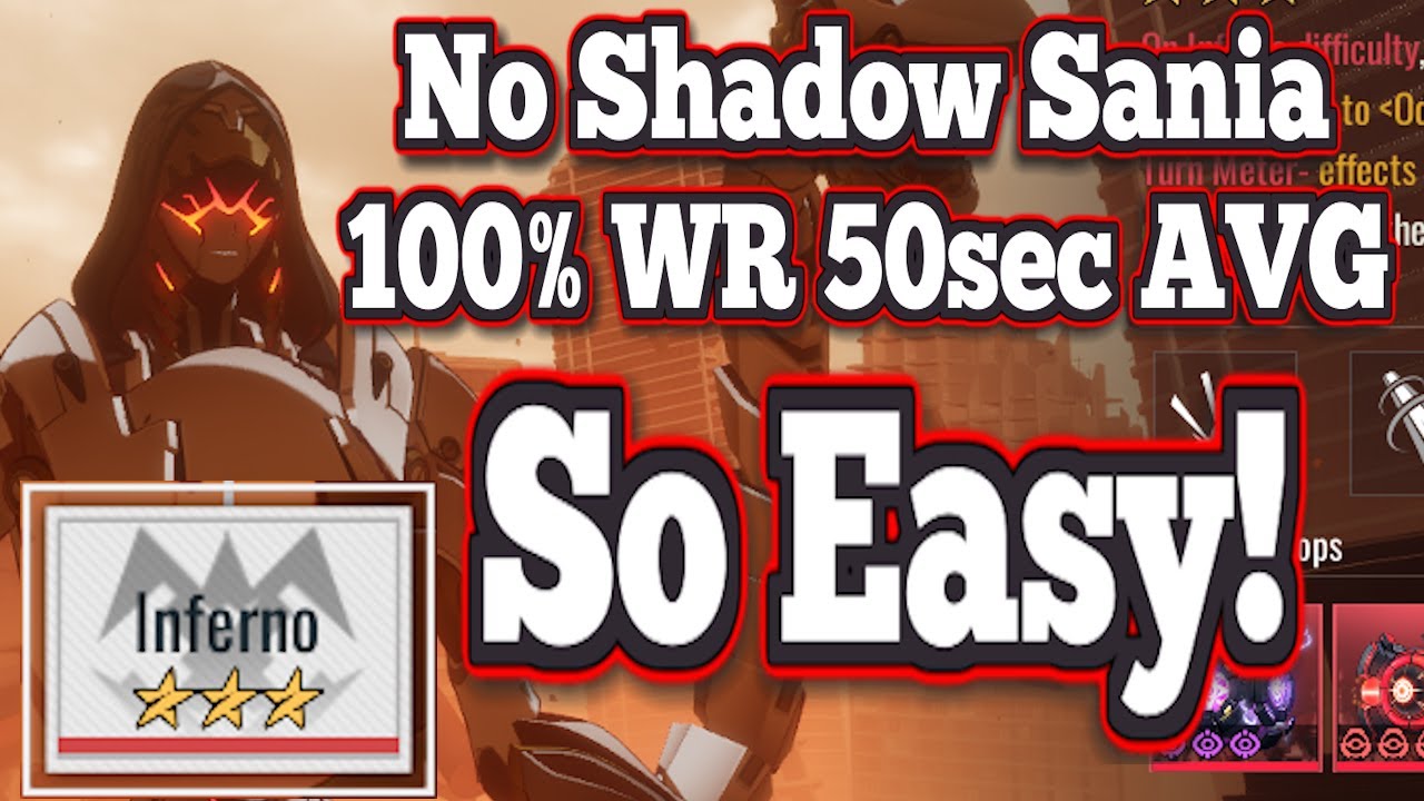 Inferno Terrormaton Became So Easy! 100% WR No Shadow Sania - Etheria Restart