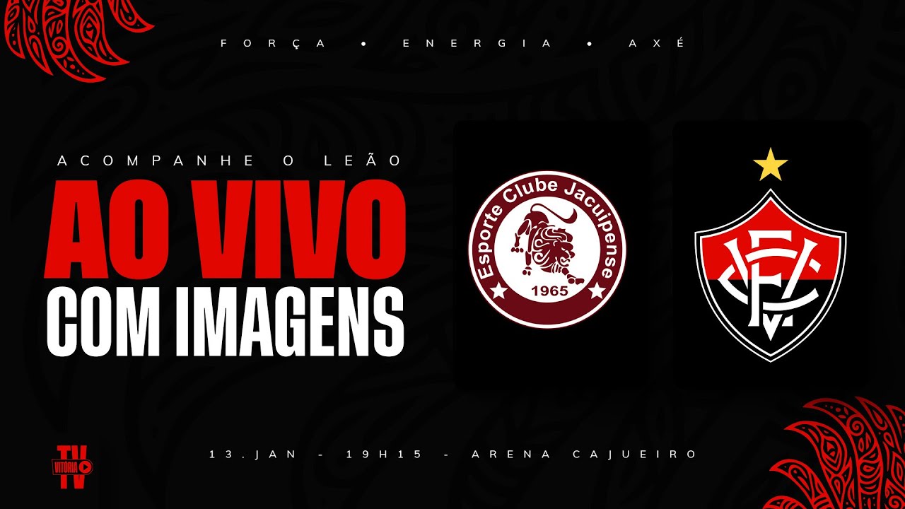 AO VIVO COM IMAGENS: JACUIPENSE X VIT&Oacute;RIA | BAIAN&Atilde;O 2026 | RODADA 2