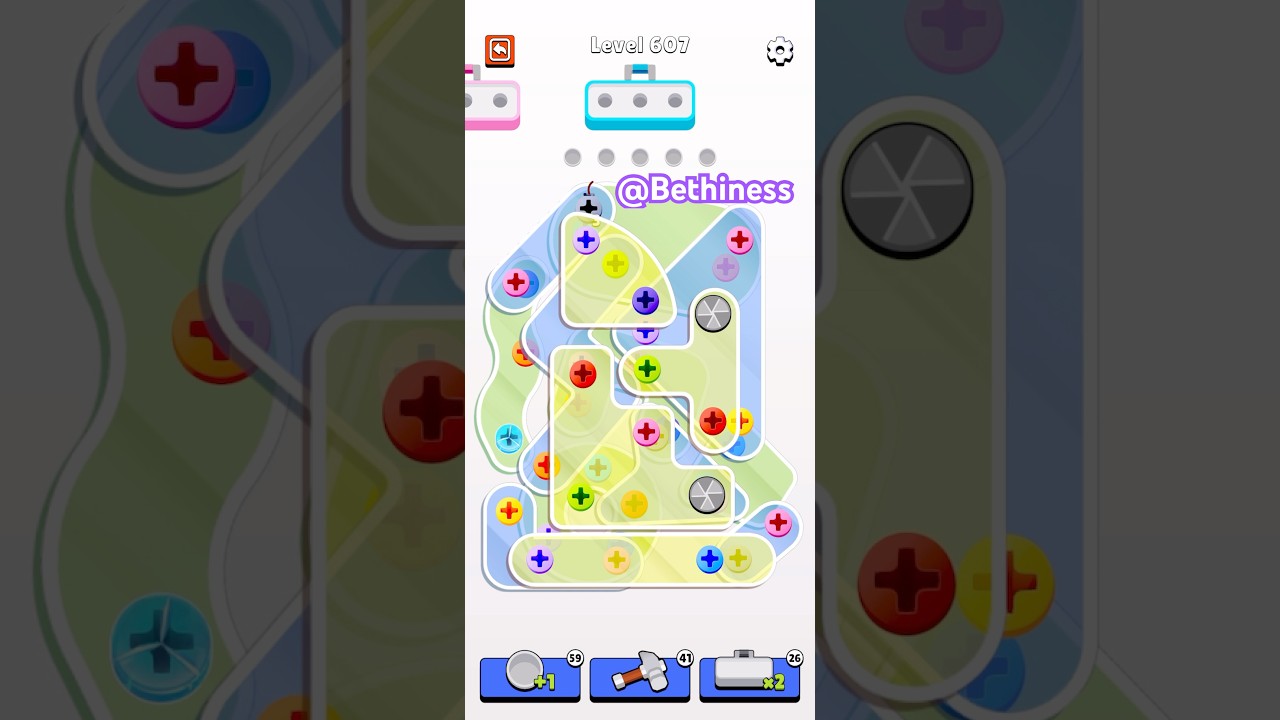 Screw Jam Level #607