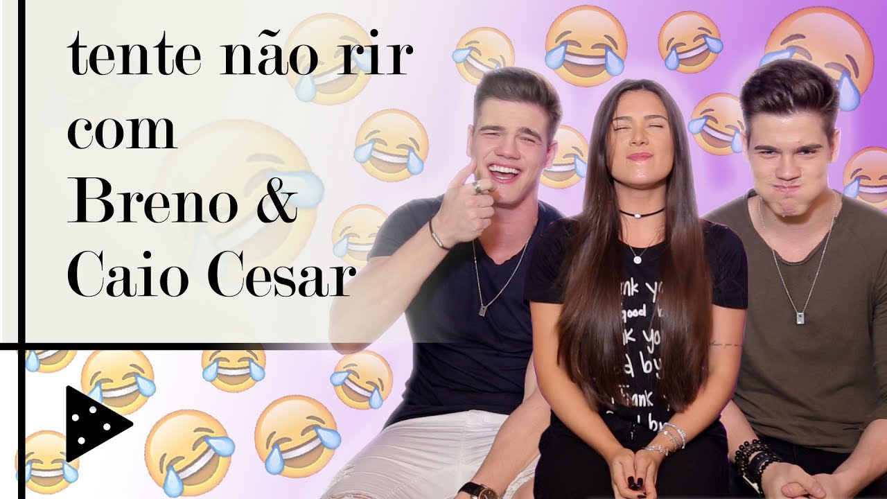 TENTE NÃO RIR COM BRENO & CAIO CESAR! 😂😂😂
