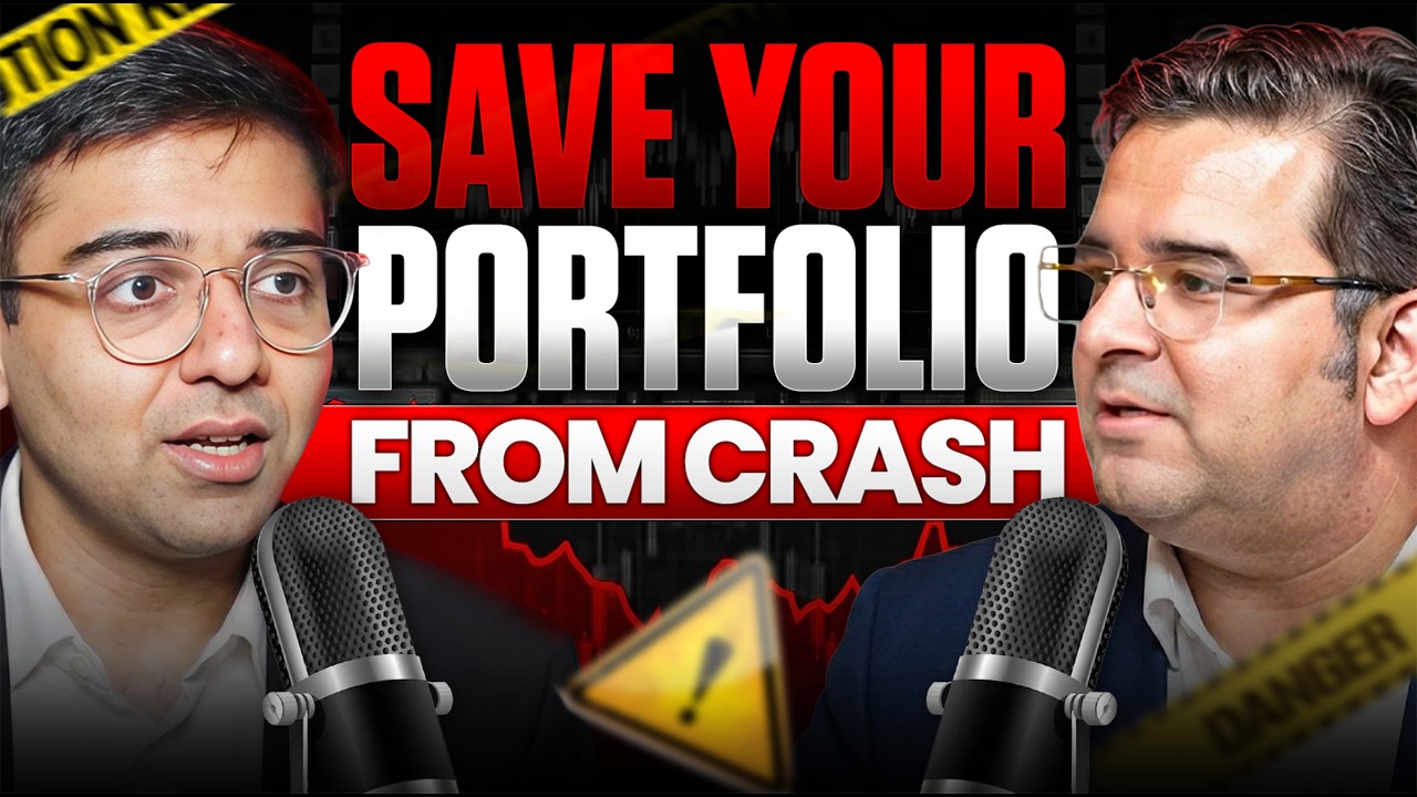 Save Your PORTFOLIO from MARKET CRASH | Ft. Rishabh Nahar | Sanjay Kathuria Podcast EP40