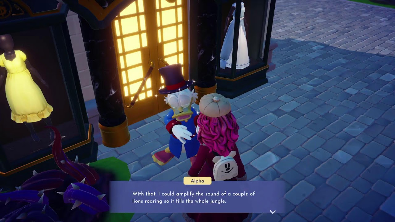 Playing Disney Dreamlight valley