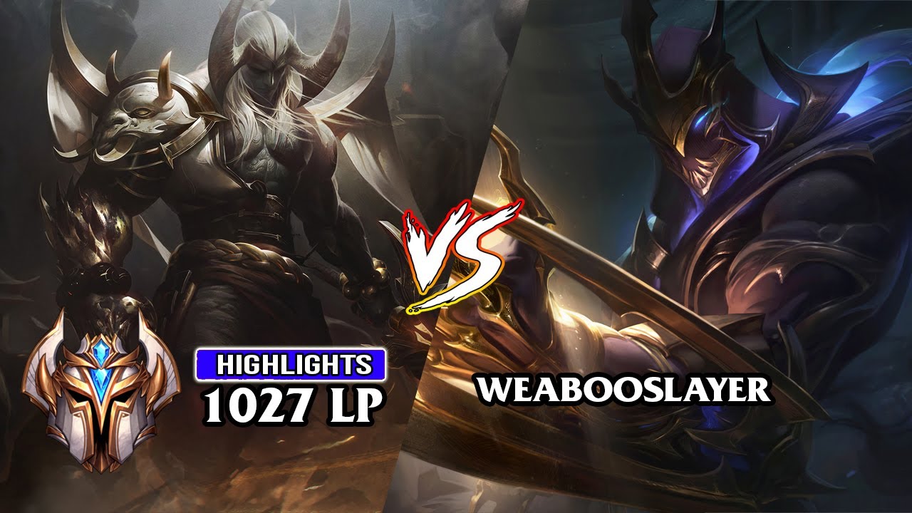 [EUW] CHALLENGER AATROX ''NAAYIL'' vs RANK 1 ZED ''WEBOOSLAYER'' - TopLane Kingdom