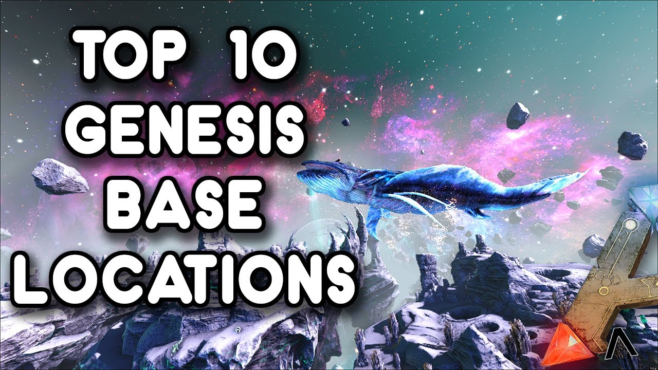 TOP 10 GENESIS BASE LOCATIONS [PVE] | ARK: GENESIS