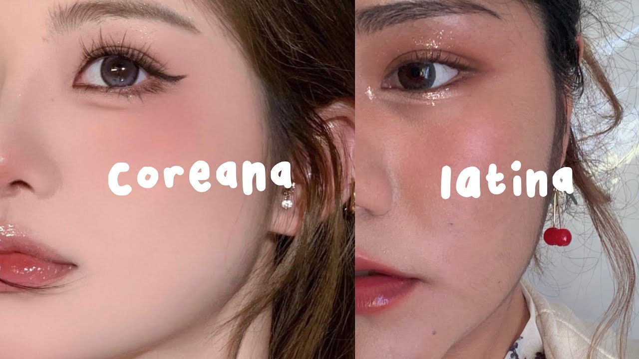 MAQUILLAJE de OJOS COREANO 🇰🇷👁 (¡3 Técnicas para Latinas! 👀✅)