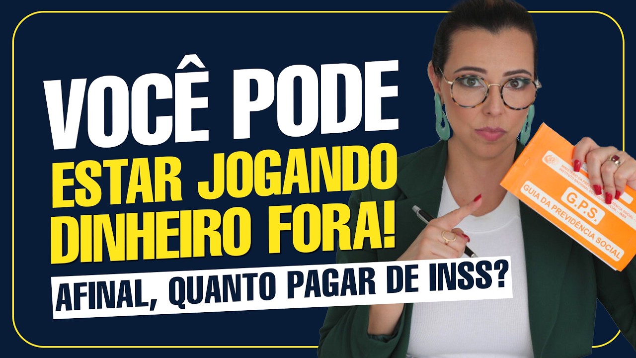Quanto pagar de INSS, 5%, 11% ou 20%?