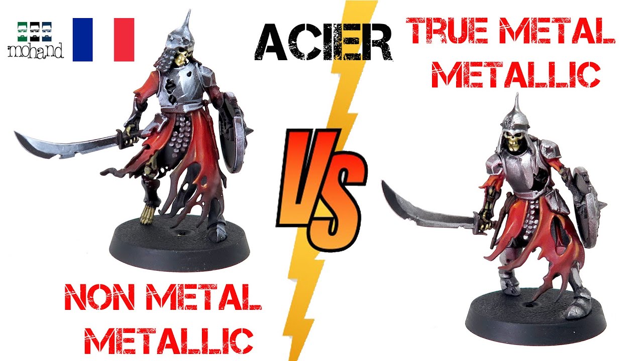 🇫🇷NMM Acier VS TMP ( Tutoriel Peinture Figurine )