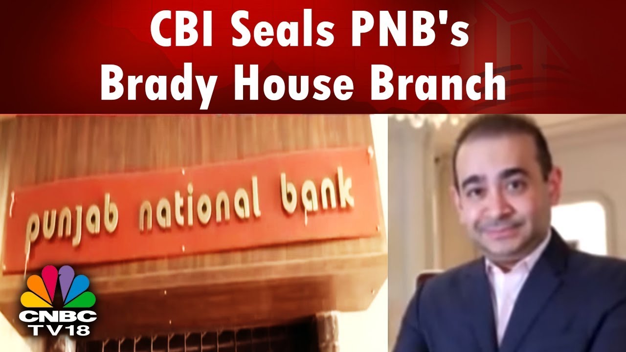 CBI Seals PNB's Brady House Branch | PNB Fraud | CNBC TV18