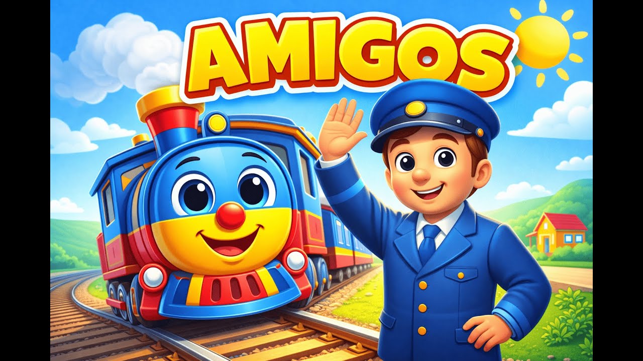 O Trem e o Condutor 🚆 | Uma Amizade Especial #músicainfantil #infantil #canalinfantil
