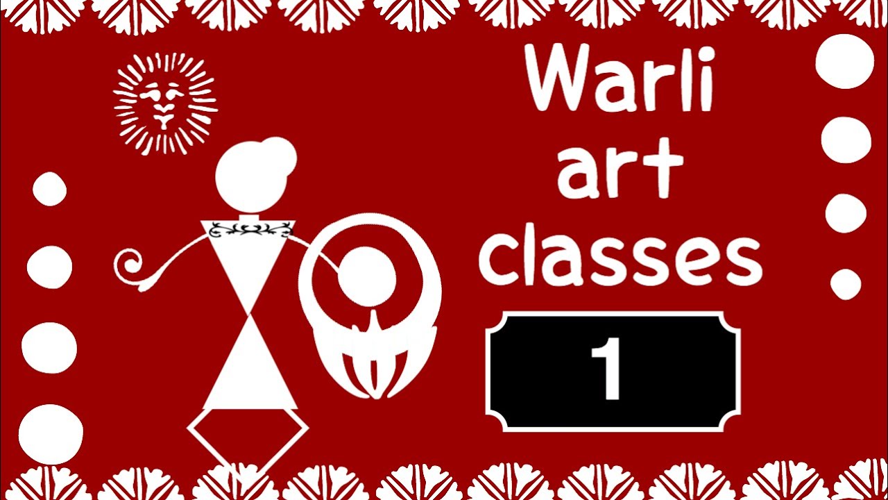 WARLI ART for beginners step by step tutorial