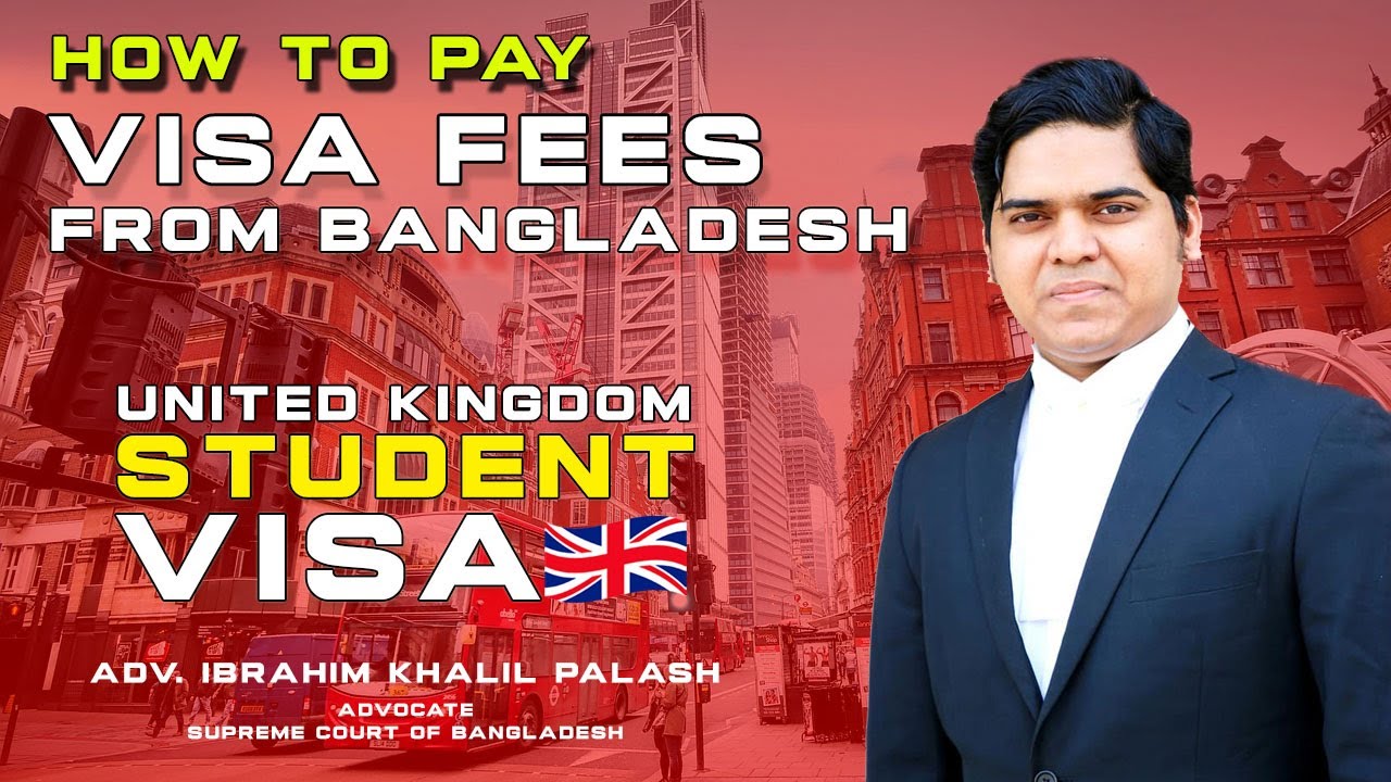 How To Pay UK Visa Fee From Bangladesh। UK Student Visa Application Fee Payment। UK Student Visa Fee
