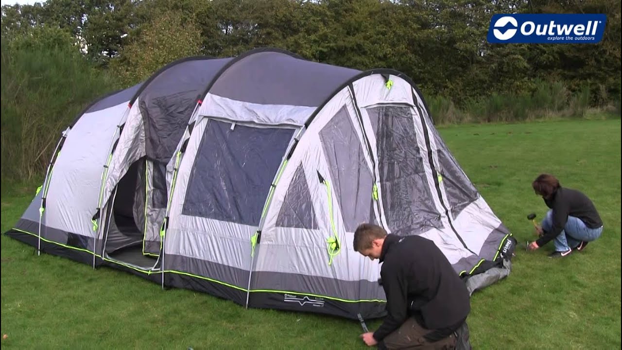 Outwell Nevada LP Tent Pitching Video |  Innovative Family Camping