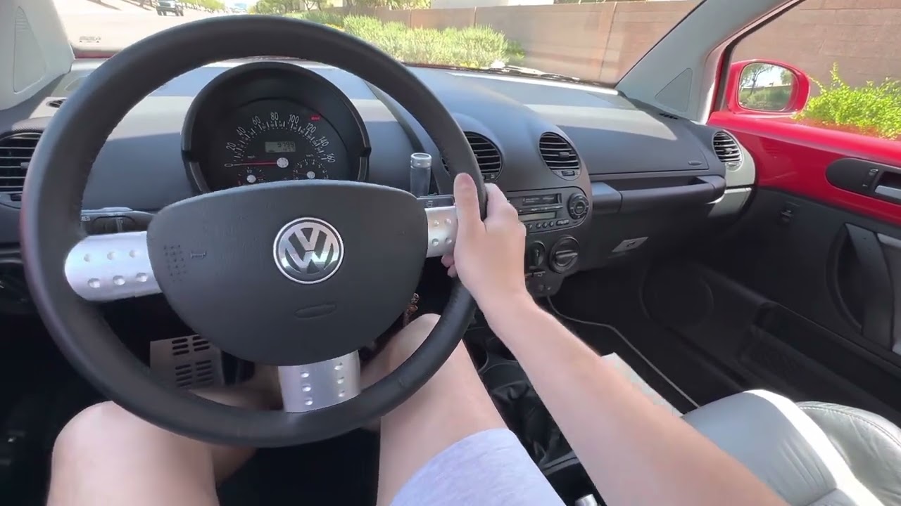 2003 New Beetle Turbo S POV Drive and Interior - For Sale