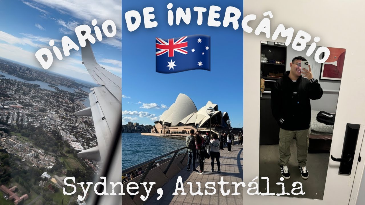 BEM VINDOS AO MEU DIÁRIO DE INTERCÂMBIO EM SYDNEY NA AUSTRÁLIA