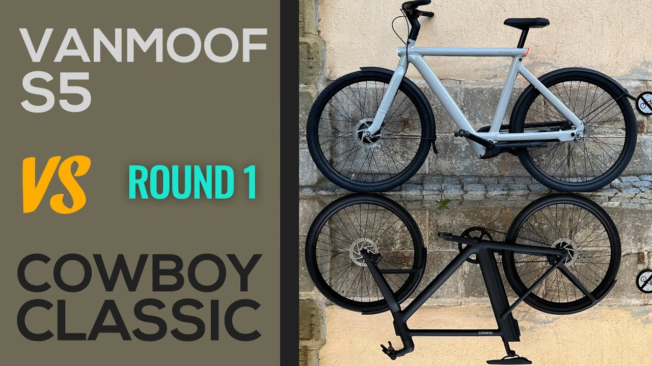 VanMoof S5 vs Cowboy 4 without Adaptive Power