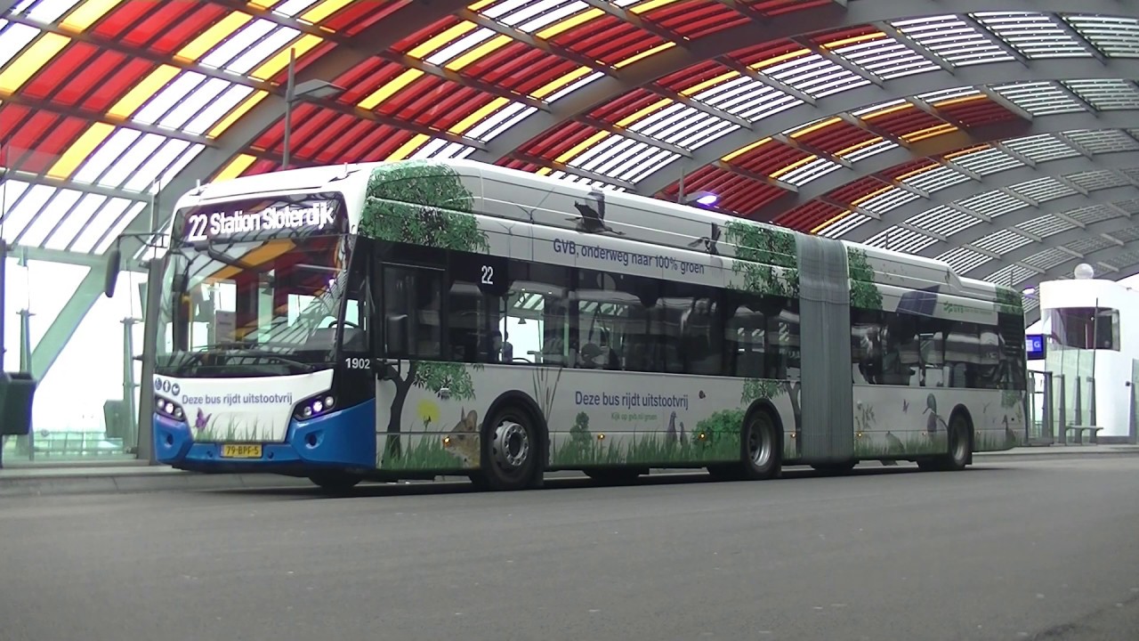 Dit is hem dan, de nieuwe elektrische bus van GVB