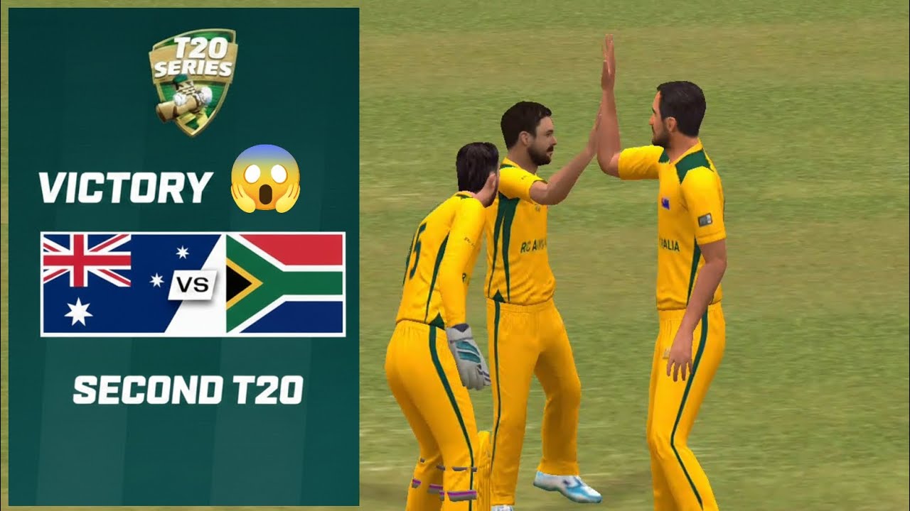 𝗔𝗨𝗦 𝘃𝘀 𝗦𝗔 | 2𝗻𝗱 𝗧20 𝗠𝗮𝘁𝗰𝗵 | 𝗥𝗖 𝗦𝘄𝗶𝗽𝗲