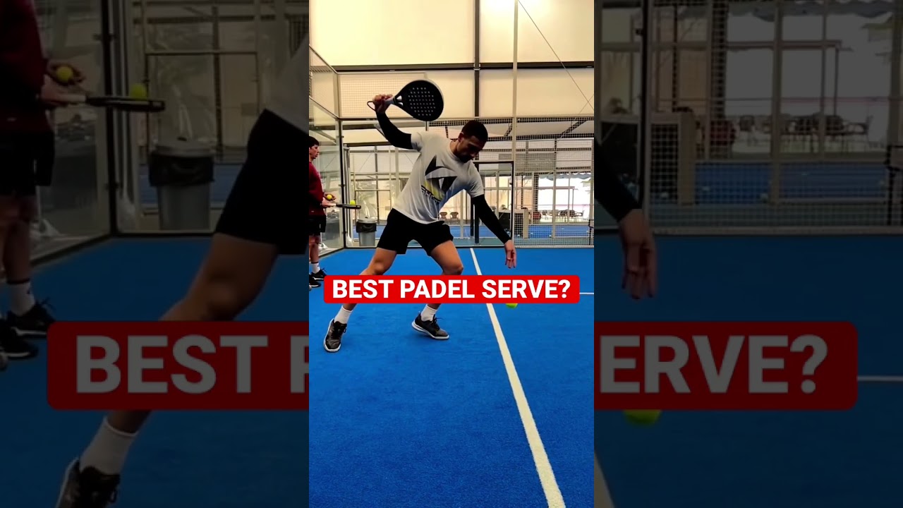 🔥 BEST PADEL SERVE? #shorts - the4Set