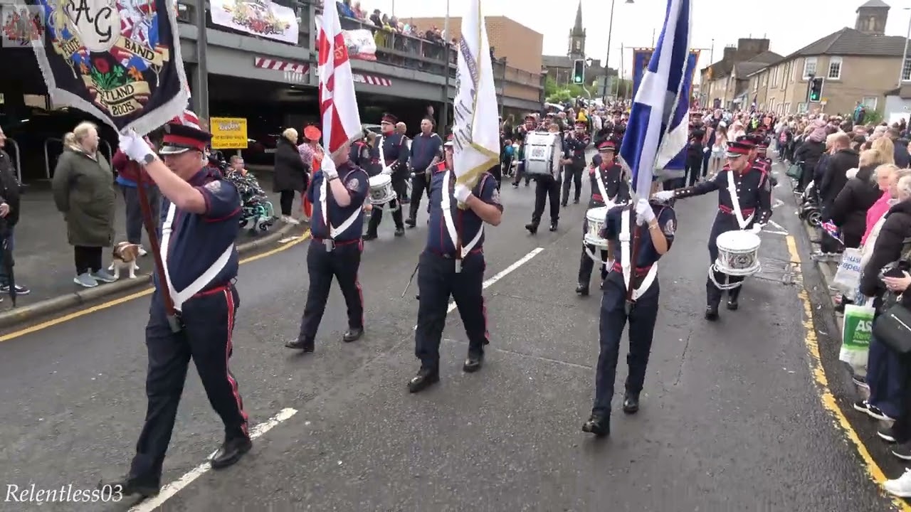 Airdrie Grenadiers (No.2) @ Airdrie Morning District Parade (Central Scottish 12th) ~ 05/07/25 (4K)