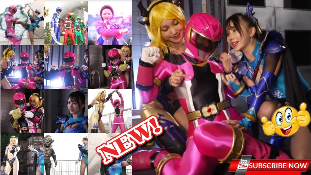 Pink Ranger Defeated By The Witches