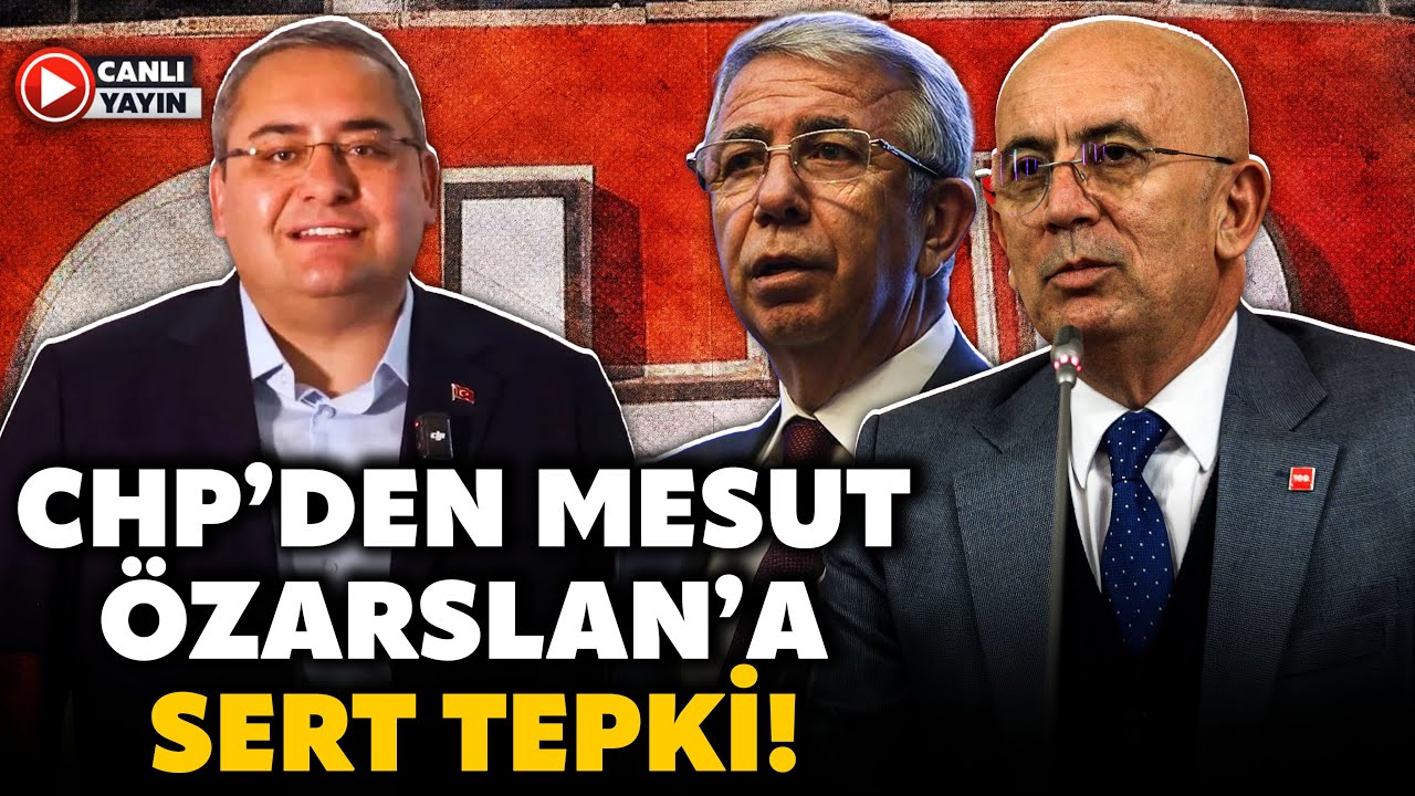 CHP Ankara İl Başkanlığı, Masut Özarslan’ın CHP'den istifasına ilişkin açıklama yapıyor