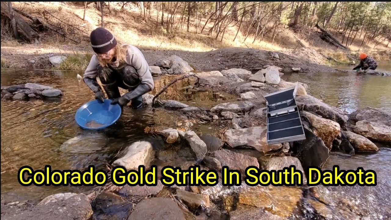 Colorado Gold Strike In South Dakota - Black Hills - Fall Gold Mining