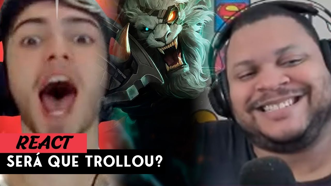 SERÁ QUE ELE TROLLOU? - REACT JUKES