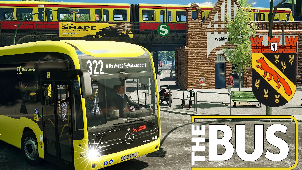 THE BUS Reinickendorf Map I First Look I Auf der NEUEN Linie 322 🔴 LIVE | BUS SIMULATOR 2024