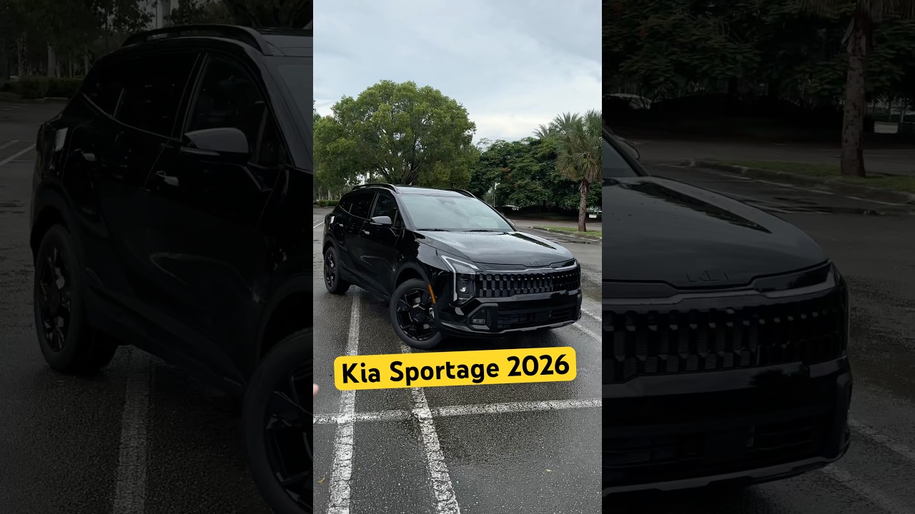 Новый KIA Sportage 2026 Рестайлинг