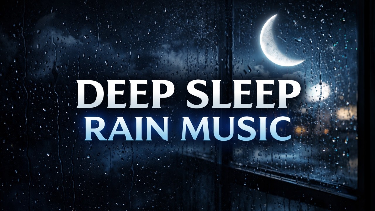 Deep Sleep Rain Music 🌙 2 Hours for Insomnia & Relaxation