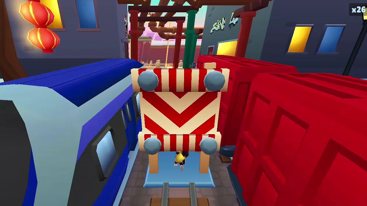 Subway Surfers Beijing 2020 gameplay