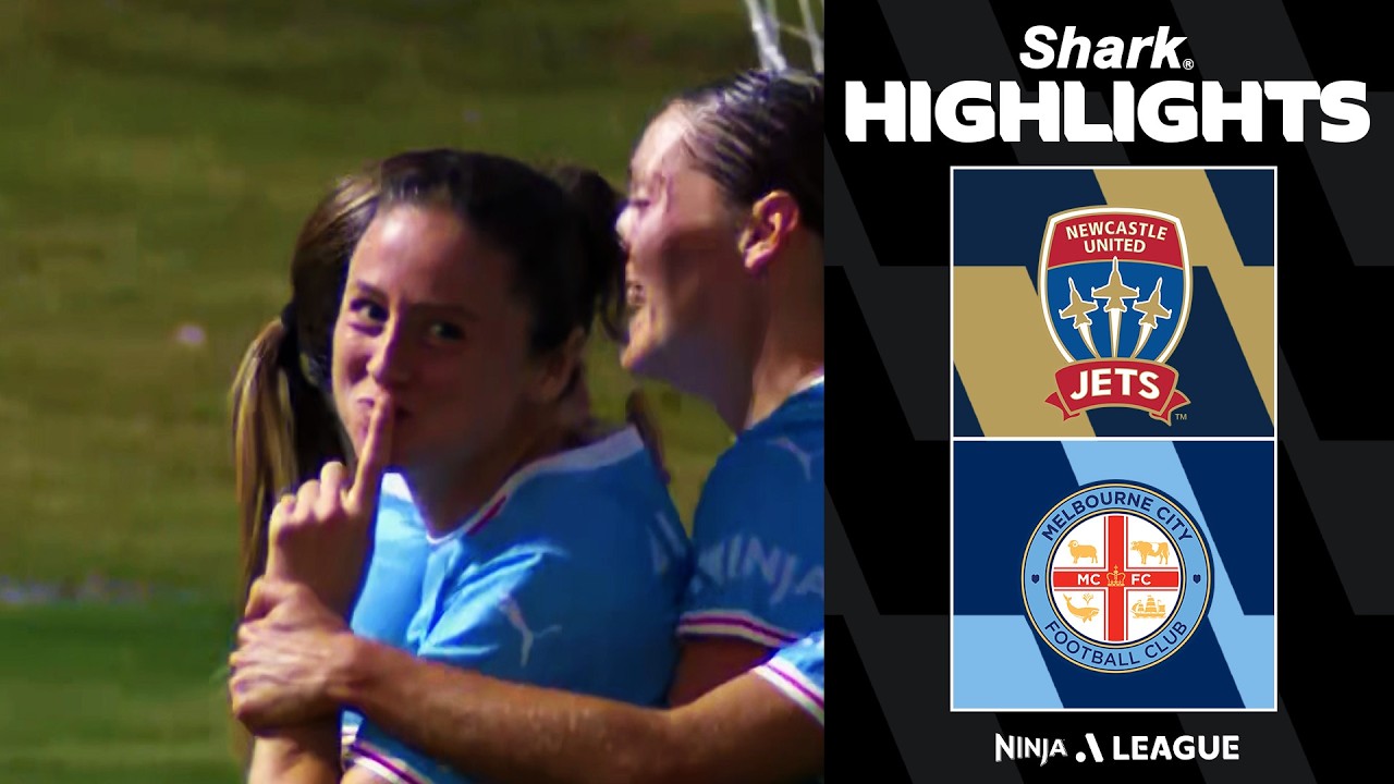 Newcastle Jets v Melbourne City | SHARK HIGHLIGHTS | Ninja A-League 2025-26 | Round 22
