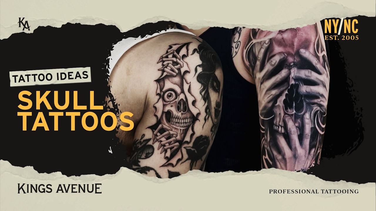 13 Skull Tattoo Inspirations